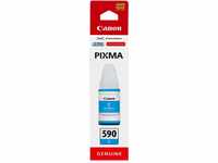 Canon Tintenbehälter GI-590 C cyan - Tintenpatrone 70 ml ORIGINAL für PIXMA...