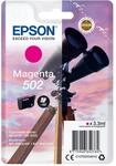 Epson Original 502 Tinte Fernglas Singlepack Magenta Standard, XP-5100 XP-5105