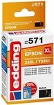 edding Druckerpatrone EDD-571 - Einzelpatrone - Schwarz - 15 ml - Reichweite 640