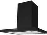 Amica Dunstabzugshaube 60 cm Kaminhaube Drucktasten Schwarz KH 17803 S