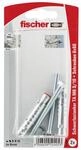Fischer Schwerlastanker TA M6 S/10 K SB-Karte, 2 x 6-kt-Schraube M 6 x 60, 052405