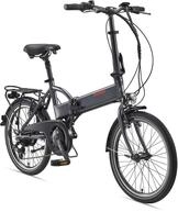 TELEFUNKEN E-Bike Klapprad Elektrofahrrad Alu, 6 Gang Shimano Kettenschaltung -