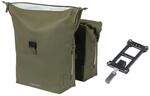 Basil Soho Nordlicht MIK Doppeltasche Moss Green 31 x 13 x 37 cm