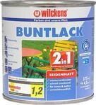 Wilckens 2in1 Acryl Buntlack f&uuml;r Innen und Au&szlig;en, seidenmatt, 375 ml, RAL 8011