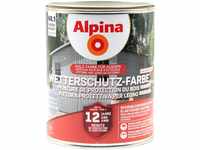 Alpina Holz-Wetterschutz-Farben – Kirschblütenrosa, halbdeckend – bis zu 12