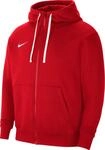 Nike Herren M Nk Flc Park20 Fz Hoodie Sweatshirt, University Red/White/White, S EU