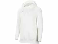 Nike Damen Team Club 20 Hoodie Women sweatshirt, White/Wolf Grey, M EU