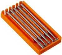 PROXXON 28710 Feinfr&auml;sersatz (Wolfram-Vanadiumstahl), 5-tlg. (Rad, Kugel, Kegel,