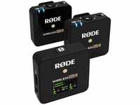 RØDE Wireless GO II Ultrakompaktes Kabelloses Zweikanal-Mikrofonsystem mit