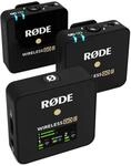 R&Oslash;DE Wireless GO II Ultrakompaktes Kabelloses Zweikanal-Mikrofonsystem mit