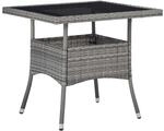 vidaXL Gartentisch f&uuml;r 4 Personen Esstisch Terrassentisch Balkontisch...