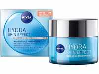 NIVEA Hydra Skin Effect Wake-up Gel (50 ml), Tagespflege für aufgepolsterte & glatte