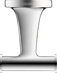 Duravit Handtuchhaken doppelt Starck T, Wandmontage, Chrom, One Size