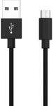 ANSMANN Micro-USB Daten- und Ladekabel / Hochflexibles Kabel aus TPE-Kunststoff mit
