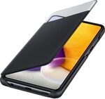 Samsung Smart S View Wallet Cover f&uuml;r A725 Samsung Galaxy A72 - Black