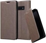 Cadorabo H&uuml;lle kompatibel mit Samsung Galaxy S10e aus Premium Kunst Leder Flip