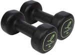 Energetics Neoprene Dumb. Pairs Hanteln Black/Yellow 2X4,0
