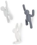 Umbra Buddy Haken - Dekorative Wandhaken Garderobe f&uuml;r Jacken, Schals, Taschen,