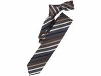 Venti Krawatte gestreift Braun Einheitsgröße