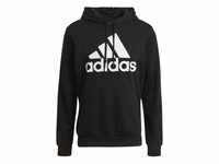 Adidas Essentials Big Logo Hoodie GK9540, Mens Sweatshirt, Black, XXL EU