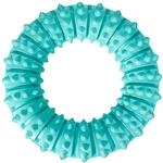 TRIXIE Denta Fun Ring - praktisches Hundespielzeug mit Minzgeschmack - &oslash; 12 cm,