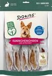 DOKAS Kaninchenohren mit Fell &ndash; Getreidefreier Premium Natursnack f&uuml;r Hunde...