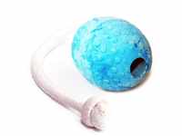Wolters Straußen-Ei Natur-Kautschuk mit und ohne Seil, Farbe:Aqua + Seil,...