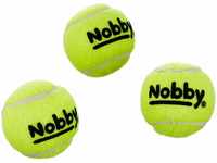 Nobby Tennisball mit Squeaker XS 4.5 cm; 3er Netz