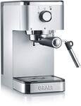 GRAEF. Siebträger-Espressomaschine Salita ES400, silber GRAEF. Siebträger-Espressomaschine Salita ES400, silber