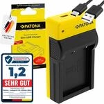 PATONA Slim Ladeger&auml;t USB-C f&uuml;r Fujifilm NP-W126 NP-W126S Kamera Akku |...