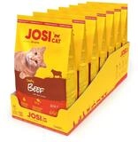 JosiCat Tasty Beef (7 x 650 g) | Adult | Premium Trockenfutter f&uuml;r Katzen | mit