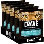 CRAVE Premium Trockenfutter mit Lachs & Wei&szlig;fisch f&uuml;r Katzen &ndash; Getreidefreies