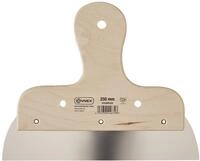 Connex COX885325 Fl&auml;chenspachtel, rostfrei, Holzgriff, Breite 250 mm