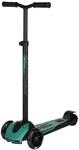 Scoot & Ride Highwaykick 5 LED Scooter Roller Kunststoff/Metall Forest, Ma&szlig;e: ca.