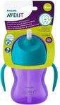 Philips AVENT SCF796/02 Strohhalmbecher, Silikon, violett