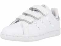adidas Stan Smith CF C Sneaker, Cloud White/Cloud White/Core Black, 32 EU