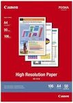 Canon HR-101N hochaufl&ouml;sendes Papier - DIN A4, 50 Blatt (106 g/qm) f&uuml;r