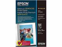 Epson Fotopapier Premium Semigloss 10x15 50Blatt S041765