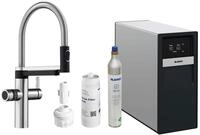 BLANCO drink.soda EVOL-S Pro PVD Steel | Multifunktionales | Gek&uuml;hltes Wasser...