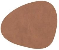 LindDNA Glasuntersetzer Curve, 11x13 cm, in der Farbe Braun, 981184