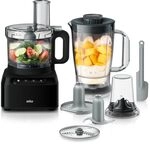 Braun Household PureEase FP 3132 K&uuml;chenmaschine mit 1,2 l Mixer und 2,1 l...