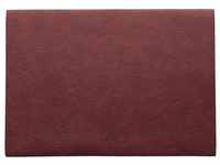 ASA Vegan Leather Tischset, Polyurethane, Rosewood, 46 x 33 cm