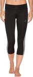 adidas Damen 3s 34 Tight, Black/White, XL EU