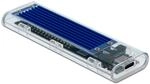 Delock Externes Geh&auml;use f&uuml;r M.2 NVMe PCIe SSD mit USB Type-C&trade; Buchse transparent