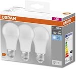 Osram LED Lamps Base Classic A, in Kolbenform mit E27-Sockel, Nicht Dimmbar, Ersetzt
