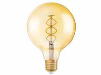 Osram LED Vintage 1906 Lampe, Sockel: E27, Warm White, 2000 K, 4 W, Ersatz für