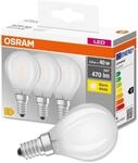 Osram LED Base Classic P Lampe, in Tropfenform mit E14-Sockel, nicht dimmbar, Ersetzt
