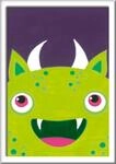 Ravensburger CreArt 28776 - Freches Monster - Malen nach Zahlen f&uuml;r Kinder ab 7