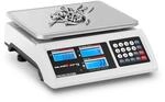 Steinberg Systems SBS-ZW-30005 Z&auml;hlwaage 3 kg / 0,05 g Akku 80 h 3 LCD-Displays