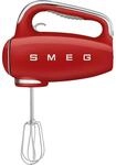 Smeg, HMF01RDEU Electric Mixer, 9 -Geschwindigkeitsniveaus, Turbofunktion,...